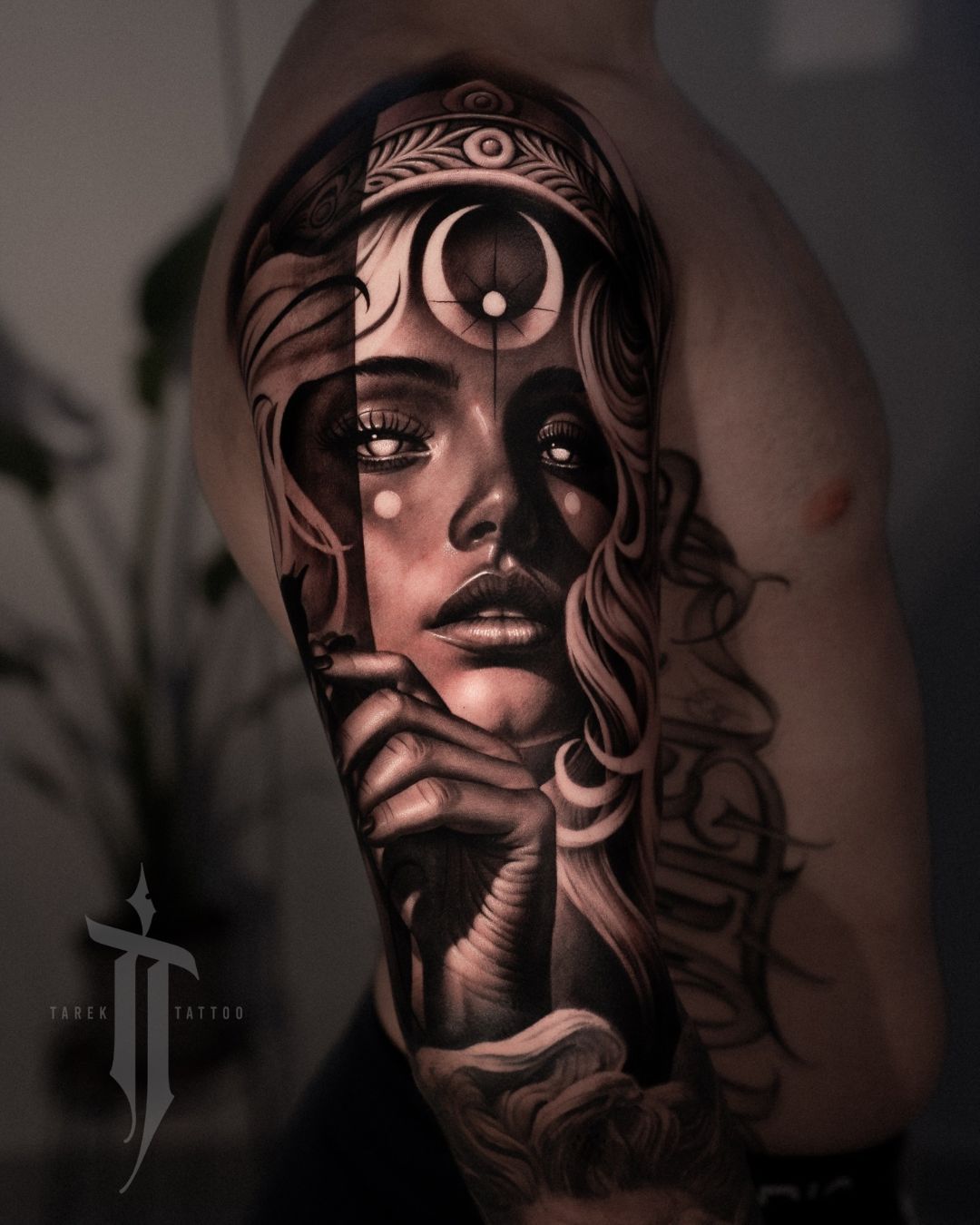 Trabajo de tatuaje realismo